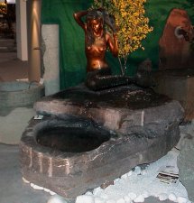 Brunnen Stein Naturstein Gartenbrunnen Steinmetz sterreich Vorarlberg