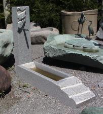 Brunnen Stein Naturstein Gartenbrunnen Steinmetz sterreich Vorarlberg