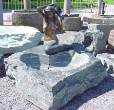 Brunnen Stein Naturstein Gartenbrunnen Steinmetz sterreich Vorarlberg