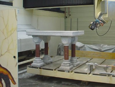 Altar aus Marmor Naturstein Stein gefertigt von Massivstein.at