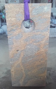Grabstein Granit kreativ modern Sonne Grabmal Denkmal