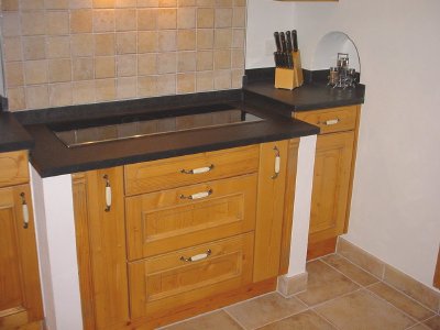 Grantiarbeitsplatte für die Küche Küchenabdeckung Granitarbeitsplatten Granitplatten Steinplatte